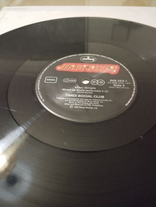 VINILO TIMEX SOCIAL CLUB