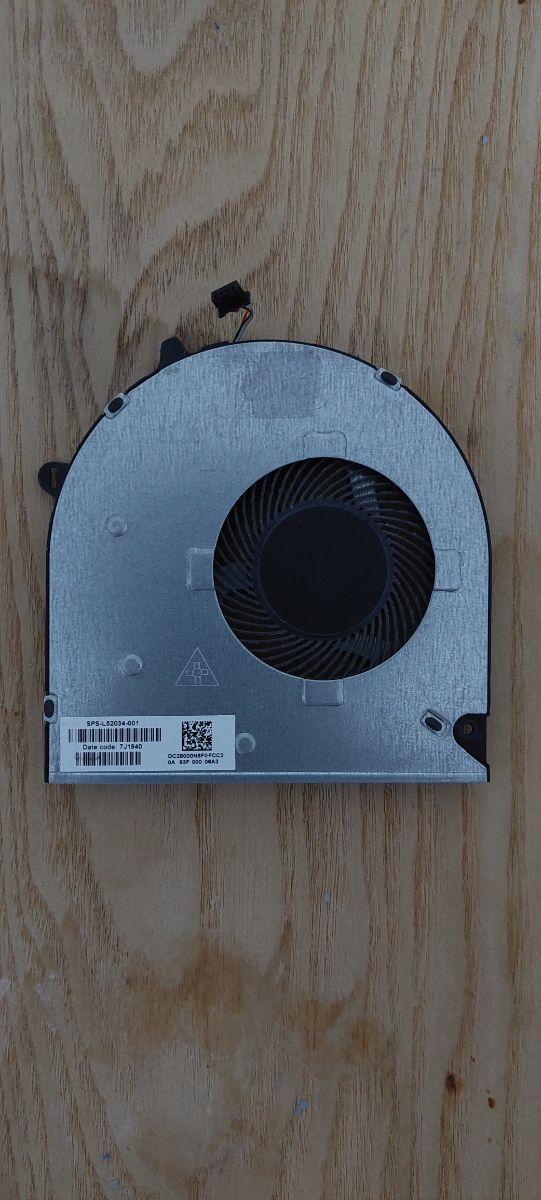 despiece Disipador para portatil hp