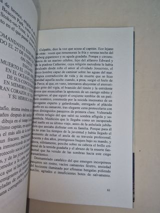 Las diez últimas horas del Titanic