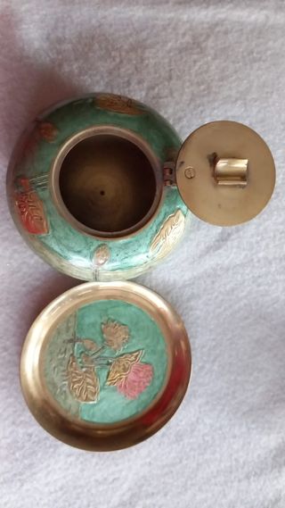 Ceniceros latón o bronce y plato