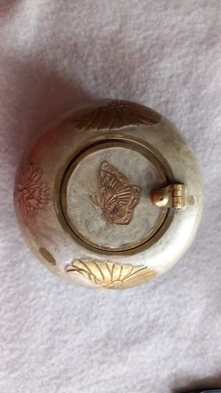 Ceniceros latón o bronce y plato