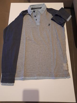 Polo manga larga - Sfera- Hombre