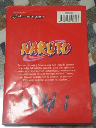 Naruto (Tomos 1 al 5) .-