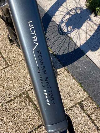 Bicicleta eléctrica plegable