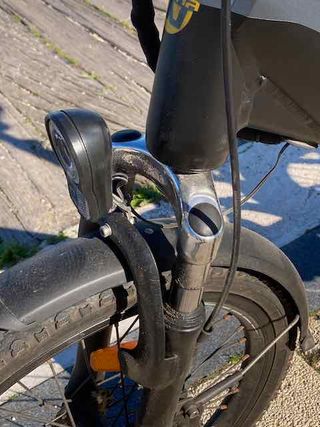 Bicicleta eléctrica plegable