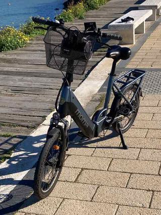 Bicicleta eléctrica plegable