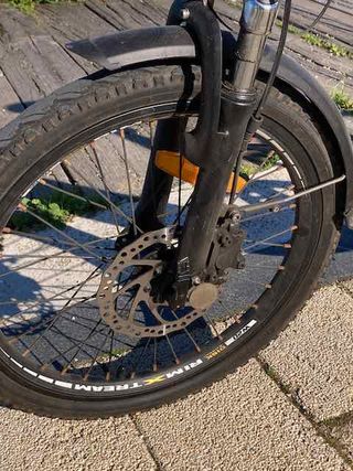 Bicicleta eléctrica plegable