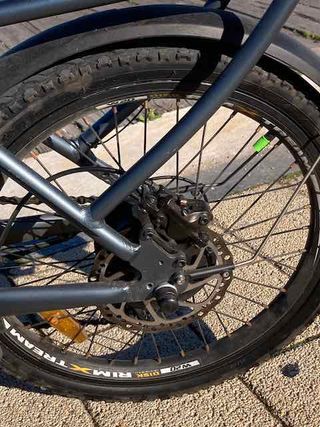 Bicicleta eléctrica plegable