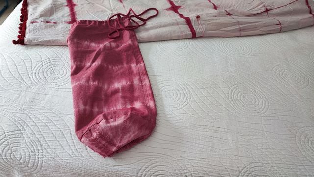 Manta forrada con funda.