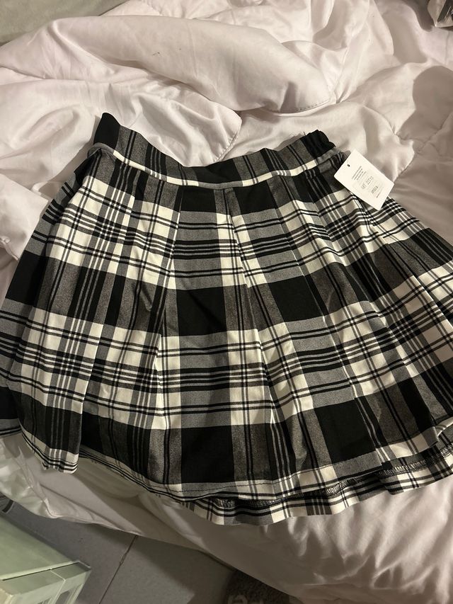 minifalda de cuadros