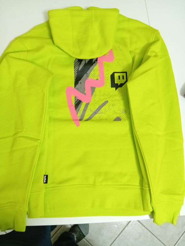 Felpa twitch, nuova, taglia L