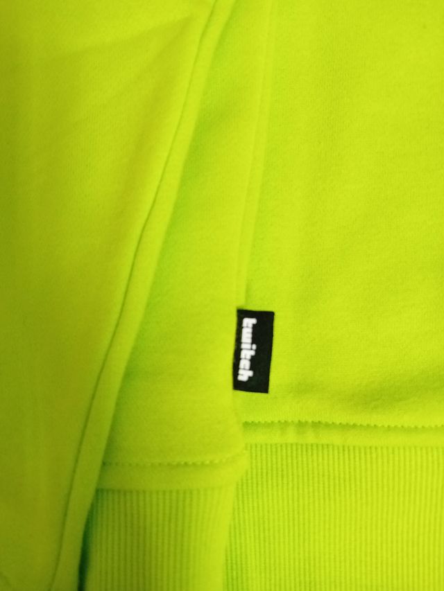 Felpa twitch, nuova, taglia L