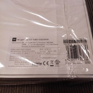 Portátil Xiaomi Notebook Air 13,3"