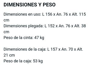 Cinta de correr