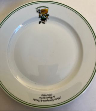 Sporting - Pratos louça de sopa, raso e de fruta
