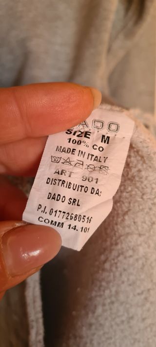Maglietta grigia stampa orologi 