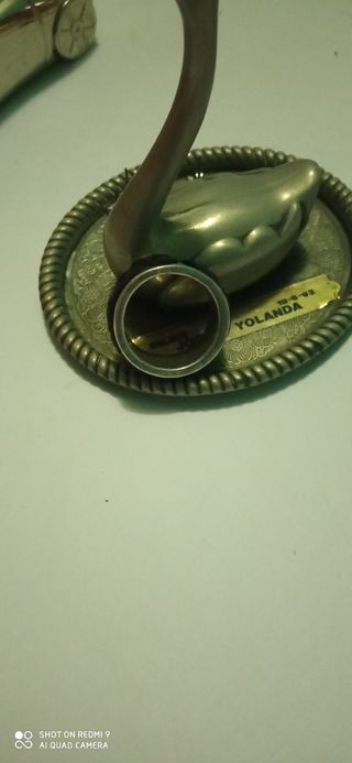 Anillo artesanal