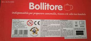 Bollitore giocattolo