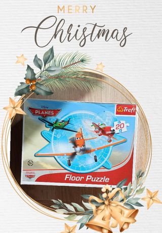 Puzzle de suelo Aviones Disney