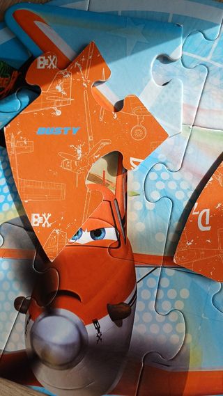 Puzzle de suelo Aviones Disney