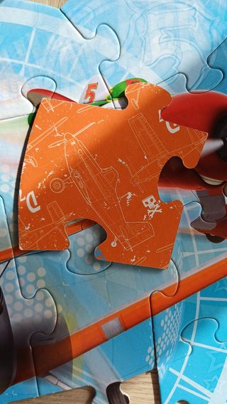 Puzzle de suelo Aviones Disney