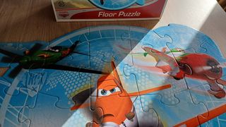Puzzle de suelo Aviones Disney