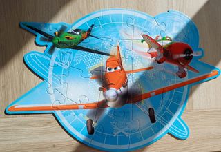 Puzzle de suelo Aviones Disney