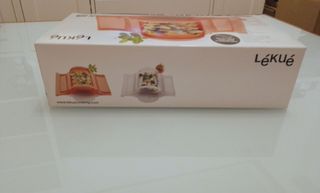 Lékué Estuche de vapor con bandeja, 1-2 p NUEVO