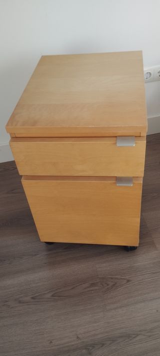 Cajonera archivador y escritorio IKEA MALM