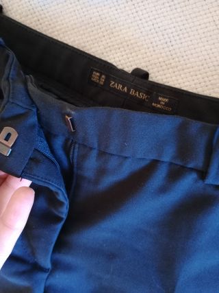 Pantalón de pinzas Zara