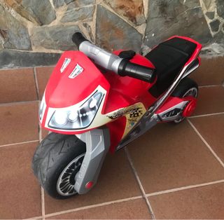 Moto cross correpasillos infantil