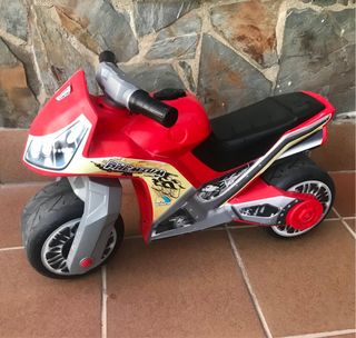 Moto cross correpasillos infantil