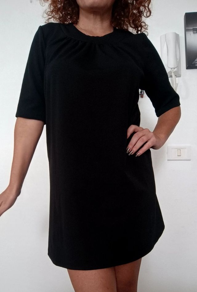 Mini abito nero donna