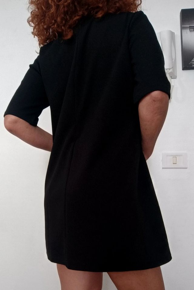 Mini abito nero donna
