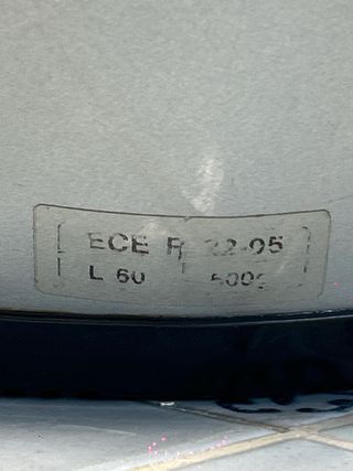 Casco de Moto talla L Gris