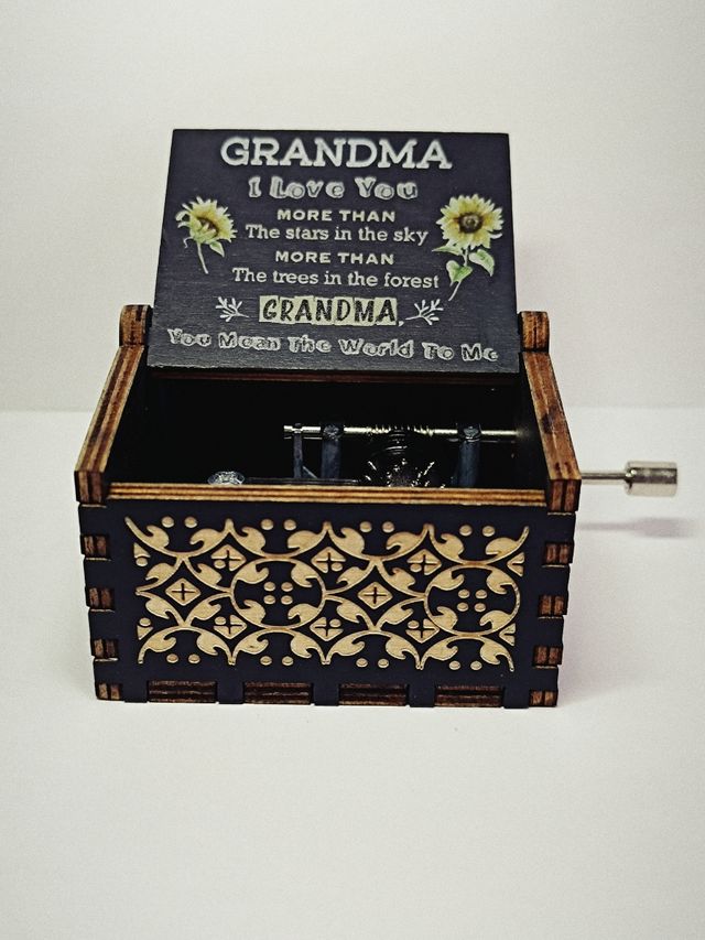 Cajita musical para abuela 