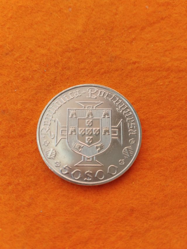 Moneda de plata Portugal