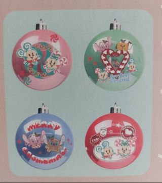 Bolas Navidad Disney Munchlings