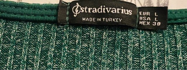 Jersey Verde Stradivarius