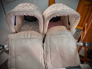 carro gemelar de bebe nuevo solo un uso