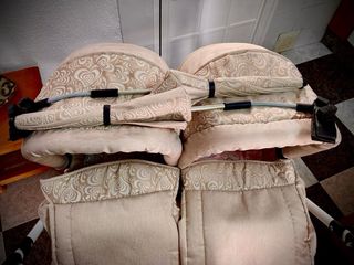 carro gemelar de bebe nuevo solo un uso