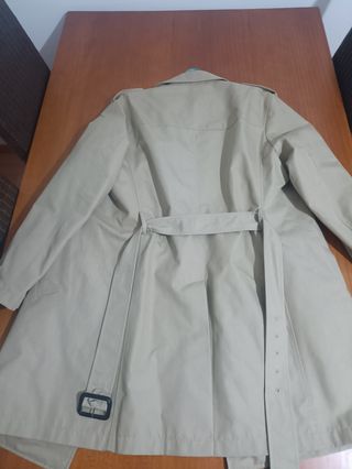 Gabardina de hombre kaki