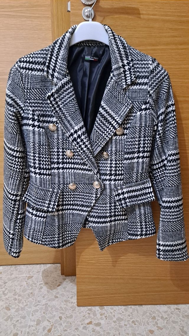 Chaqueta cuadros ejecutivos