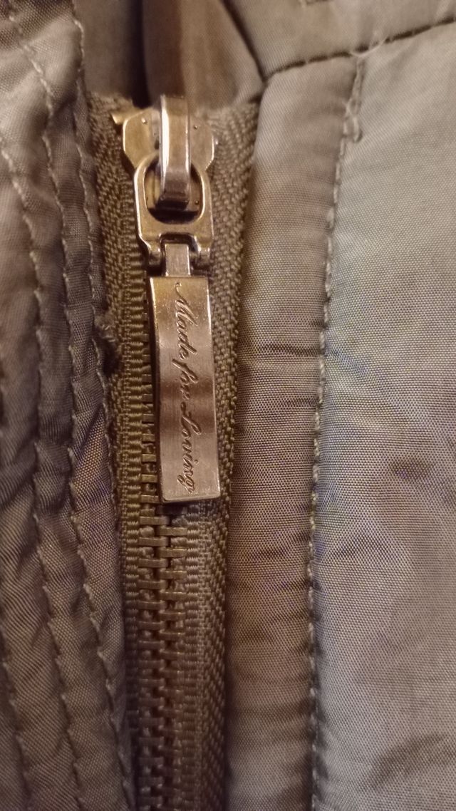 Giacca piumino grigio invernale