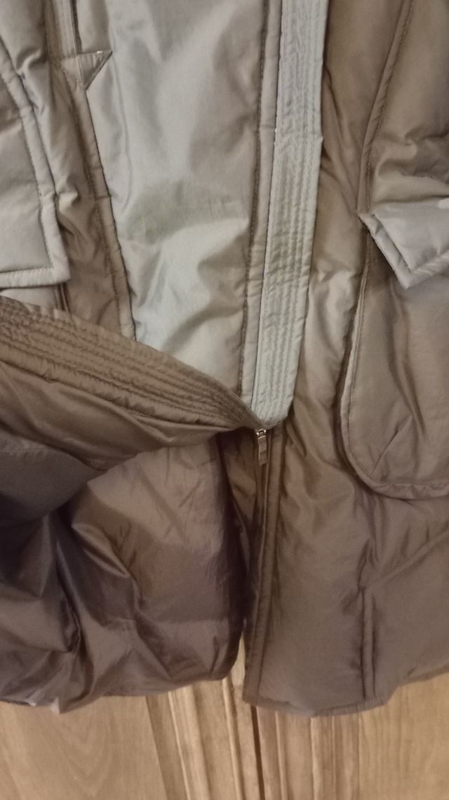 Giacca piumino grigio invernale