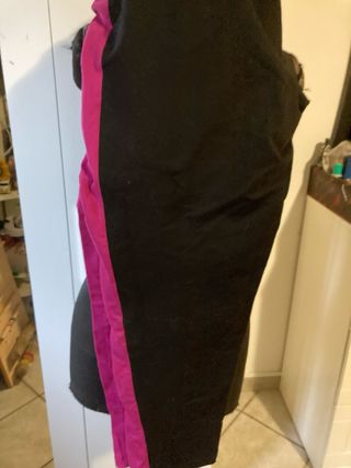 pantalone fiorella rubino