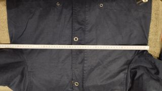 Chaqueta azul marino entretiempo