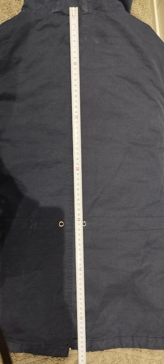 Chaqueta azul marino entretiempo