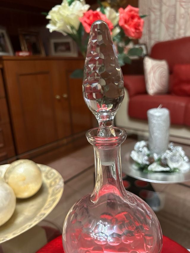 Juego de Botella  y Jarra antigua