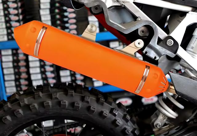 Protector de escape ktm Husqvarna gas gas